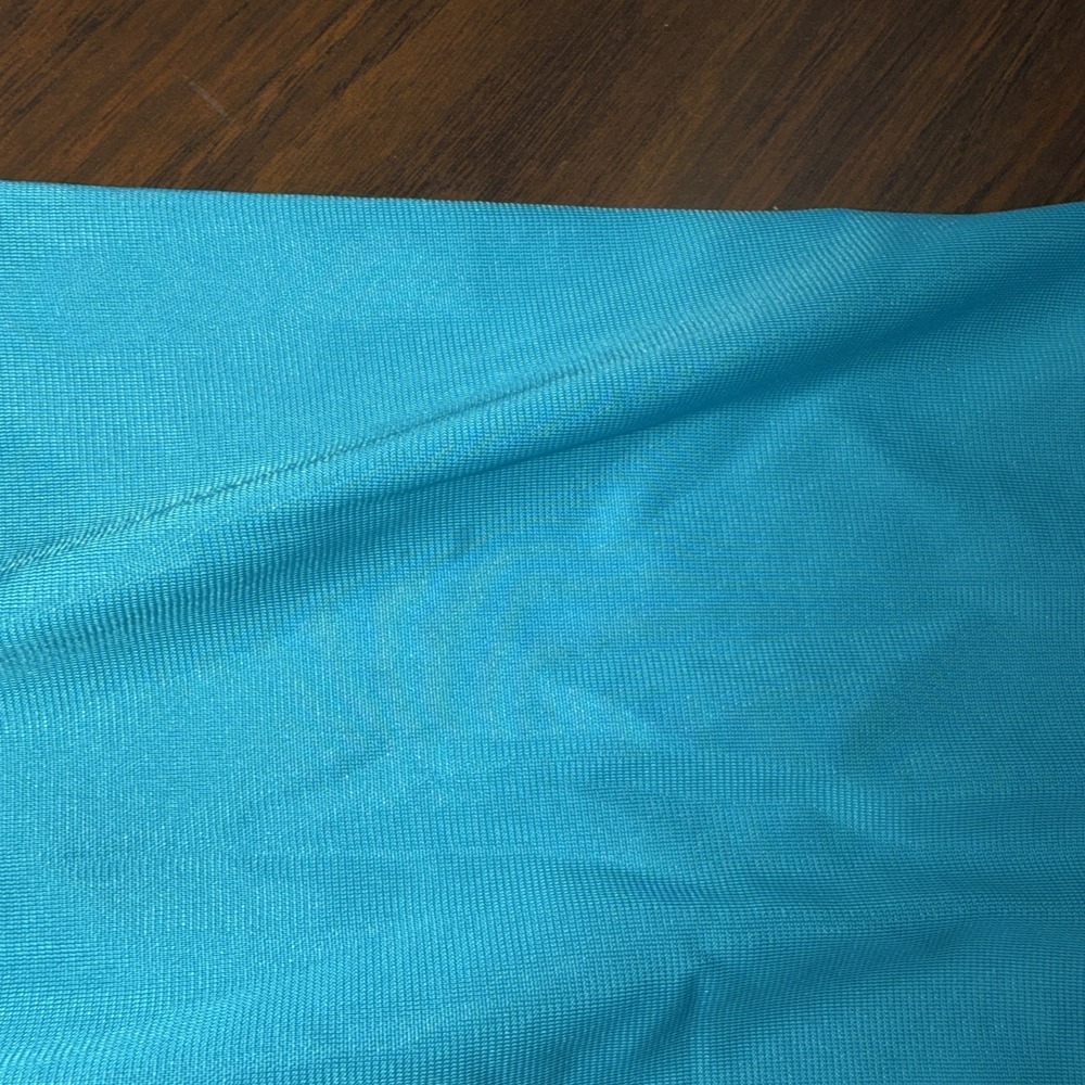 Shadowline Short Nightgown & Matching Robe Size Small Turquoise Blue nylon - Picture 15 of 16